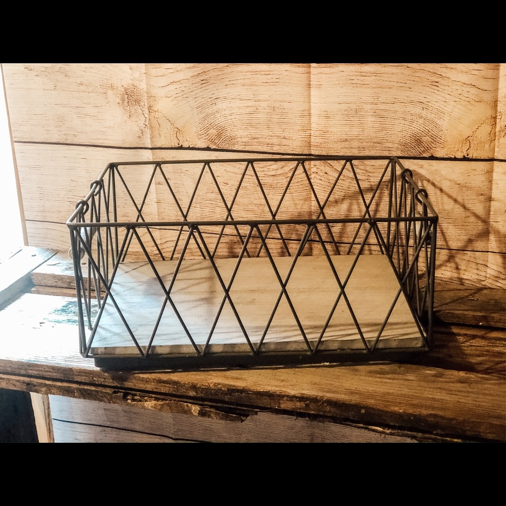 Wire Farmhouse Basket